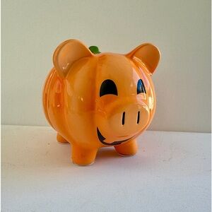 Pumpkin Piggy Bank